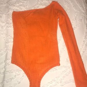 Revolve one shoulder bodysuit